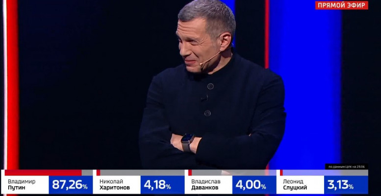Воскресный вечер Владимиров соловьев 24.03.2024